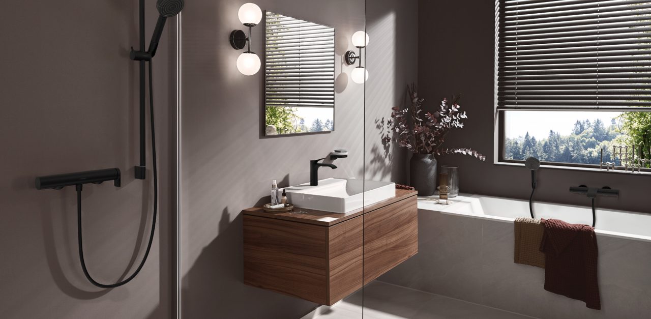 Hansgrohe – Waschtisch Holz 02